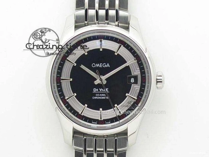 0326 Breathable Seamaster Professional Chrono RG Black Ceramic Black Dial On Black Gummy Strap A 8214